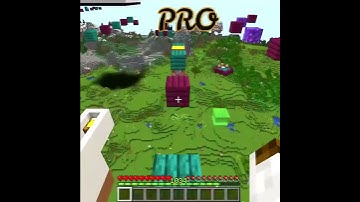 Minecraft Noob vs Pro vs Hacker: Parkour #shorts#subscribe