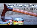 Carving A Walking Stick For My Sign Painter Grandpa