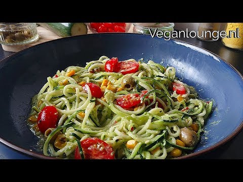 Video: Courgettepasta: Stap-voor-stap Fotorecepten Voor Eenvoudige Bereiding