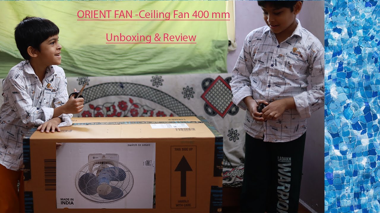 Orient Electric Roto-53 400 MM high speed wall mounted cabin fan