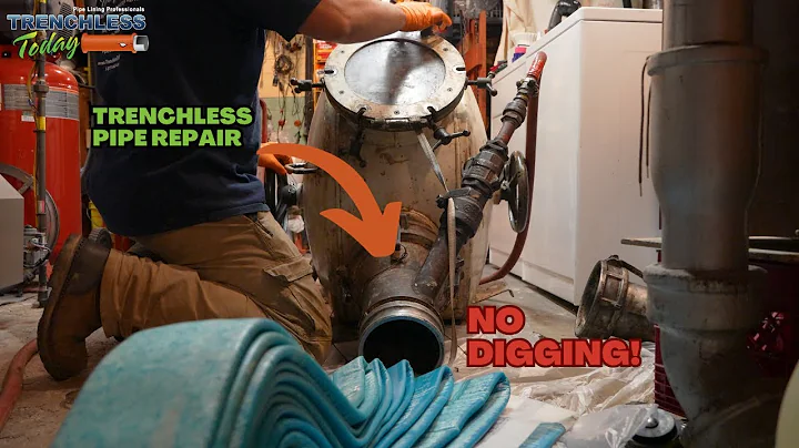 Inside A 110 Foot Trenchless Pipe Repair!