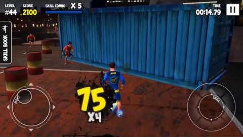Watch how I scored 3 185 points on my Level 44 Skill Run! #skilltwinsfootballgame @SkillTwins