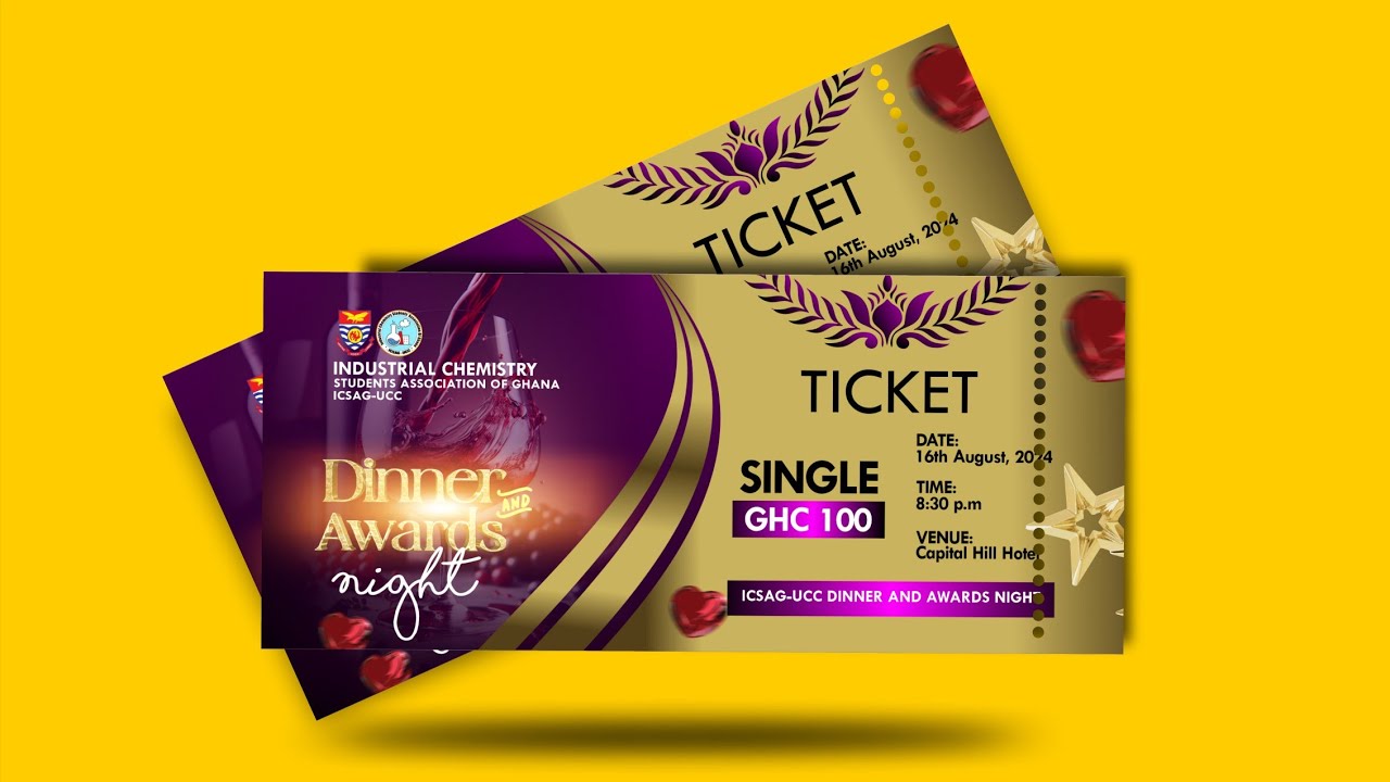 HOW TO DESIGN AN EVENT TICKET | For beginners and Pros | CorelDraw 2024