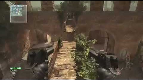 MW3: Glitch! SECRET LEDGE ON EROSION