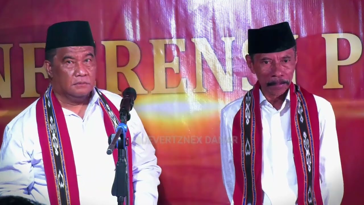 Konferensi Pers Pasangan Calon Bupati & Wakil Bupati Maluku Tenggara 