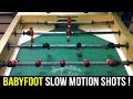 Babyfoot kicker  slow motion nicos shots   high speed  azoir julian production