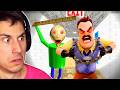 Hello Neighbor Helped Baldi KILL ME Hello Neighbor Helped Baldi KILL ME