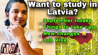 Study In Latvia? | September Intake | When To Start Process | Latvia Students Visa Rejection