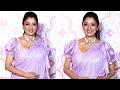 Rupali ganguly pretty in saree at ramesh taurani diwali party 2023