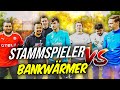 STAMMSPIELER VS BANKWÄRMER FUßBALL CHALLENGE!
