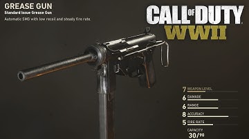 GREASE GUN Class Setup! (COD WW2)