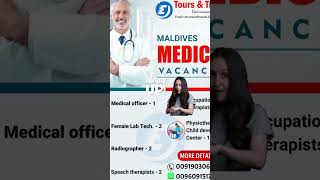 Medical jobs @ Maldives