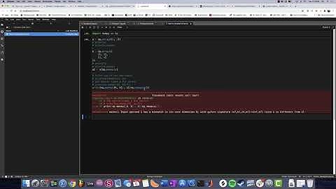 Numpy & Matrix Headaches (Matlab to Numpy)