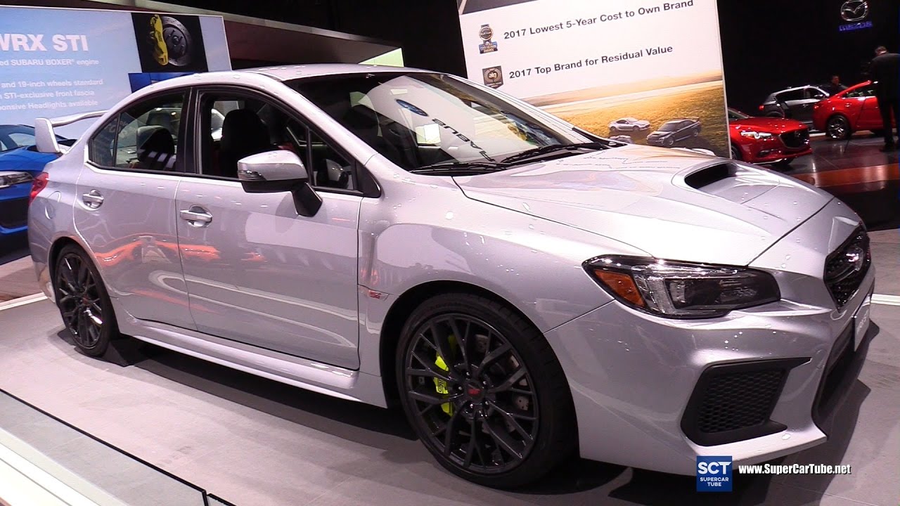 2018 Subaru Wrx Sti Exterior And Interior Walkaround 2017 New York Auto Show