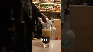 Classic shot B-52 #alcoholicdrinks #drink #food #trendingshorts #viralvideo #viralshorts #viralsong