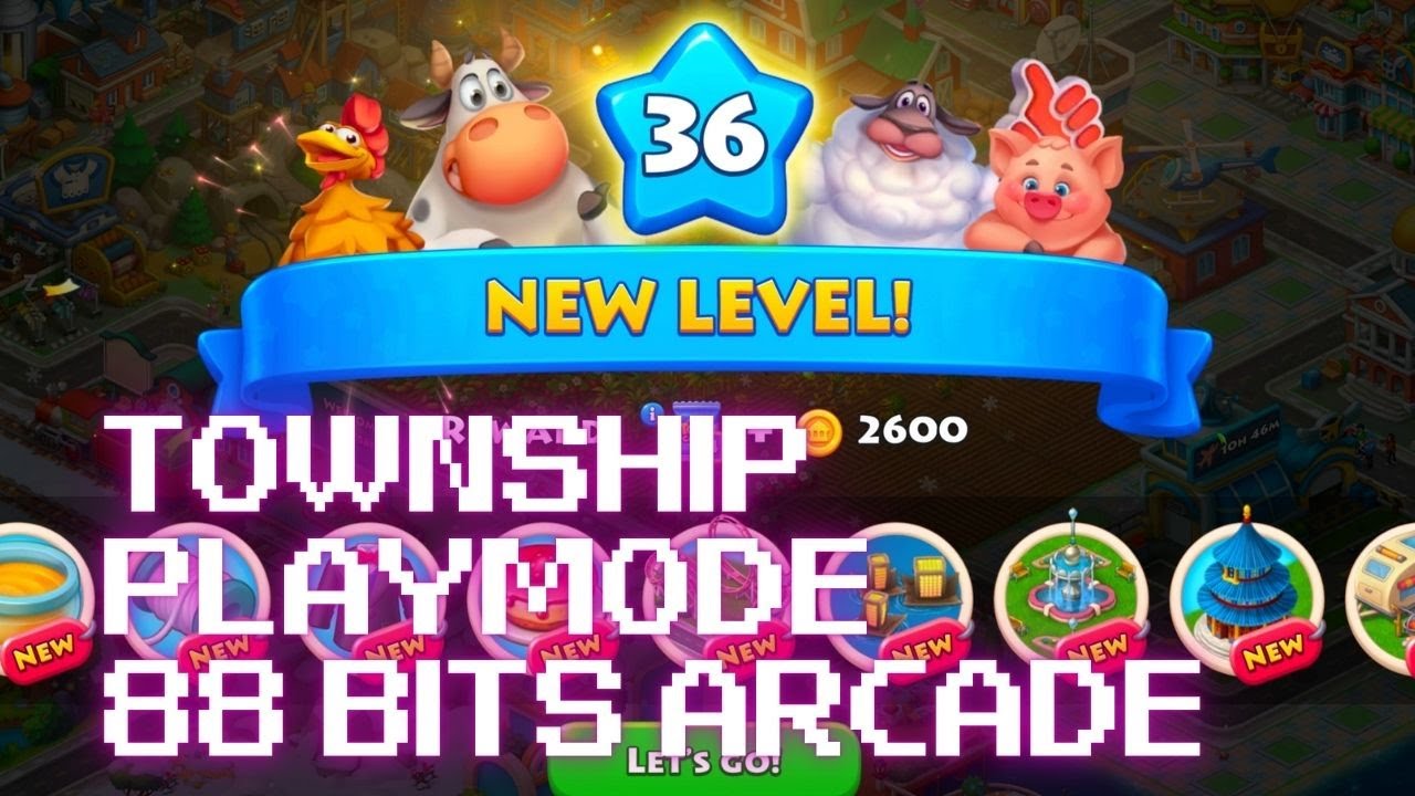 🚜 Township 🚜 Playmode: Level 36 Reached and New World Expanded!