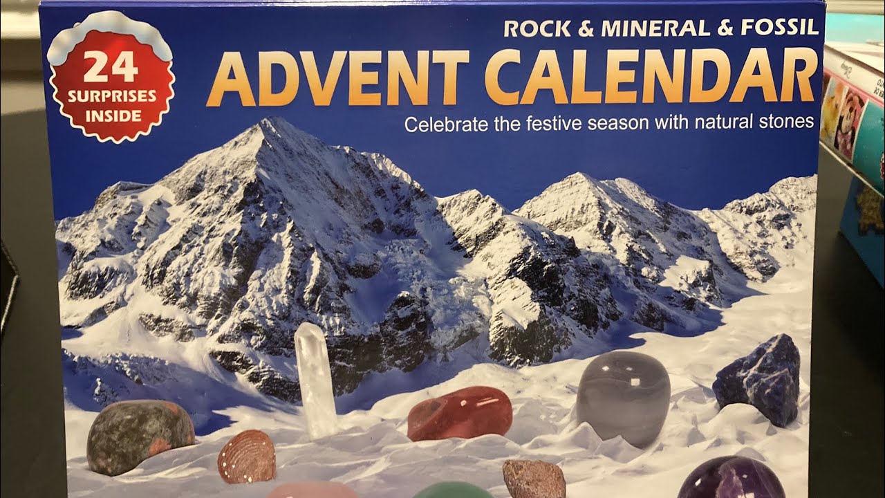 Rock Mineral Fossil Advent Calendar day 13 YouTube Rock Mineral Fossil Advent Calendar day 13 YouTube