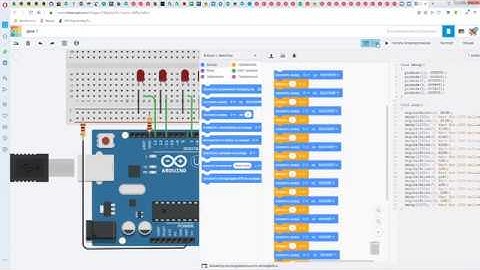 Уроки Ардуино в tinkercad. Урок 1_2 ArduinoBasics. Домашнее задание.