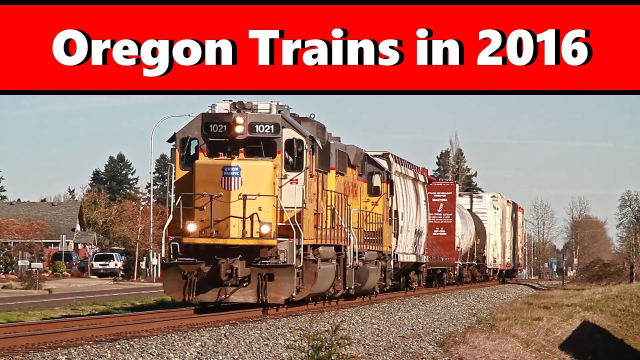 A look back to February 8th, 2016. Railfanning in Gervais and Woodburn, Oregon.