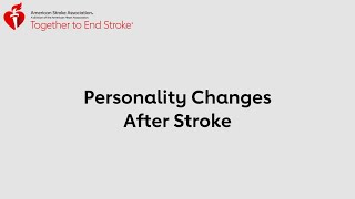 Personality Changes After Stroke