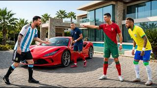 Mbappe Took Messis Favorite Car Then Ronaldo And Neymar Gave Him A Huge Surprise
