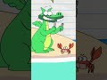 Stranded On A Desert Island! (Animation Meme) #boyanddragon #shorts