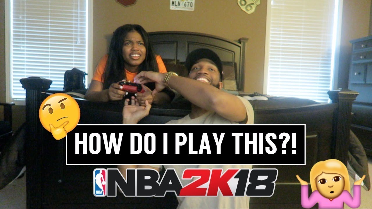 BOYFRIEND TEACHES ME HOW TO PLAY NBA 2K18