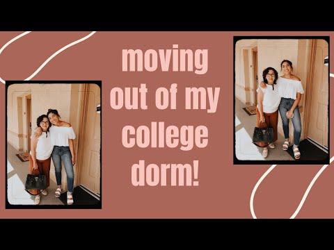 MOVING OUT OF MY COLLEGE DORM FOR THE LAST TIME | Southeastern University