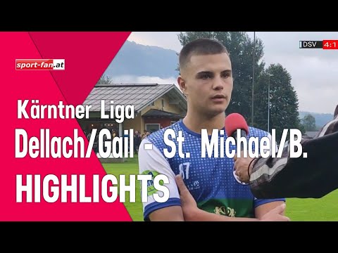 Highlights Kärntner Liga SV Dellach/Gail vs. ASKÖ St. Michael/Blbg 06.09.2020