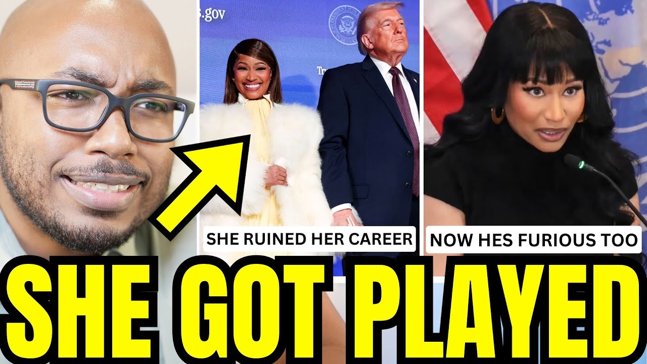 Ники Минаж только что попалась на удочку Трампа, и теперь она в ярости.