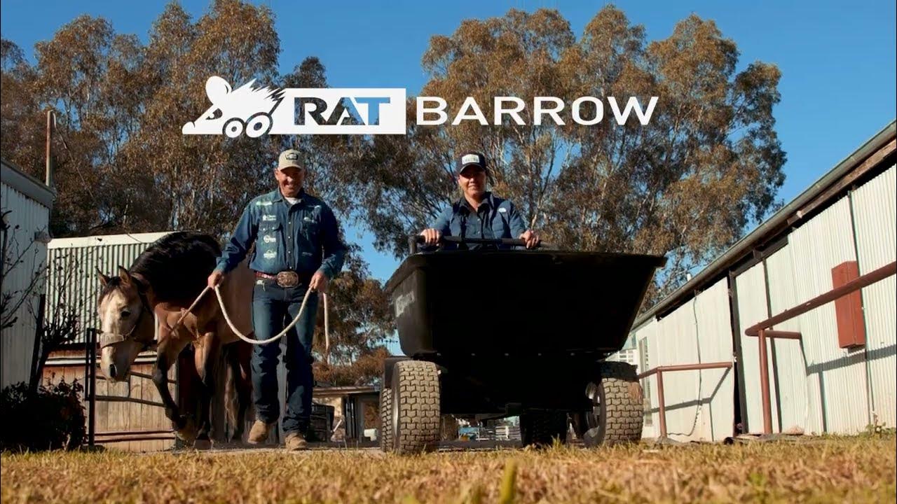 RAT Barrow The first and only ride on, articulated and tipping wheelbarrow! YouTube