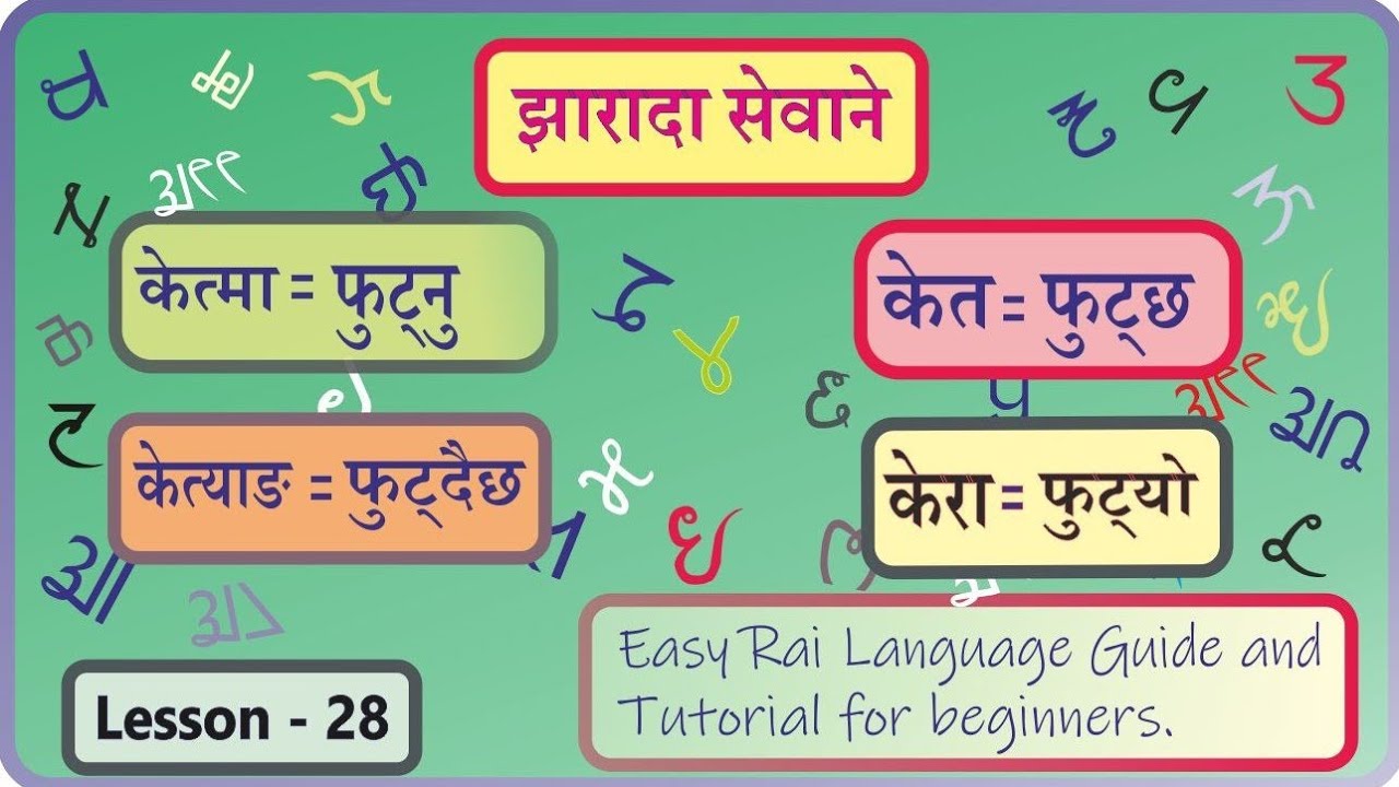 Rai Language Learning L - 28 | Start to Speak Rai Language grammatically today | 28. 1. 2026 ...