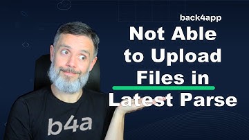 Latest Parse Uploading Files