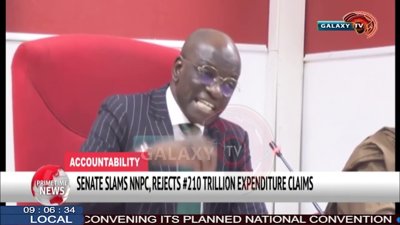 СЕНАТ КРИТИКУЕТ NNPC, ОТВЕРГАЯ ЗАЯВЛЕНИЯ О РАСХОДАХ В РАЗМЕРЕ 210 ТРИЛЛИОНОВ НИГДЕ