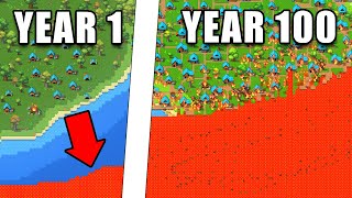 10 Empire Battle Royale (But Lava Grows Every 10 Years)  Worldbox