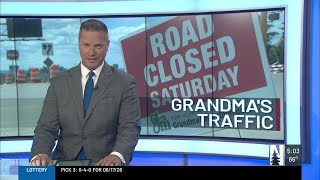 MnDOT pauses construction, warns of traffic delays for Grandma’s Marathon weekend