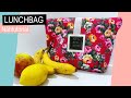 Last Minute Lunchbag - ohne Schnittmuster