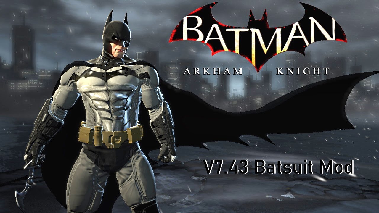 Batman: Arkham Origins | Arkham Knight  Batsuit (Mod) - YouTube