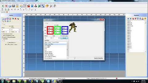 PalFX Editor in Fighter Factory Mugen