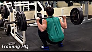 Deep Squat - 350 Lbs X 10 No Belt 2X Bodweight 20 Yr Old