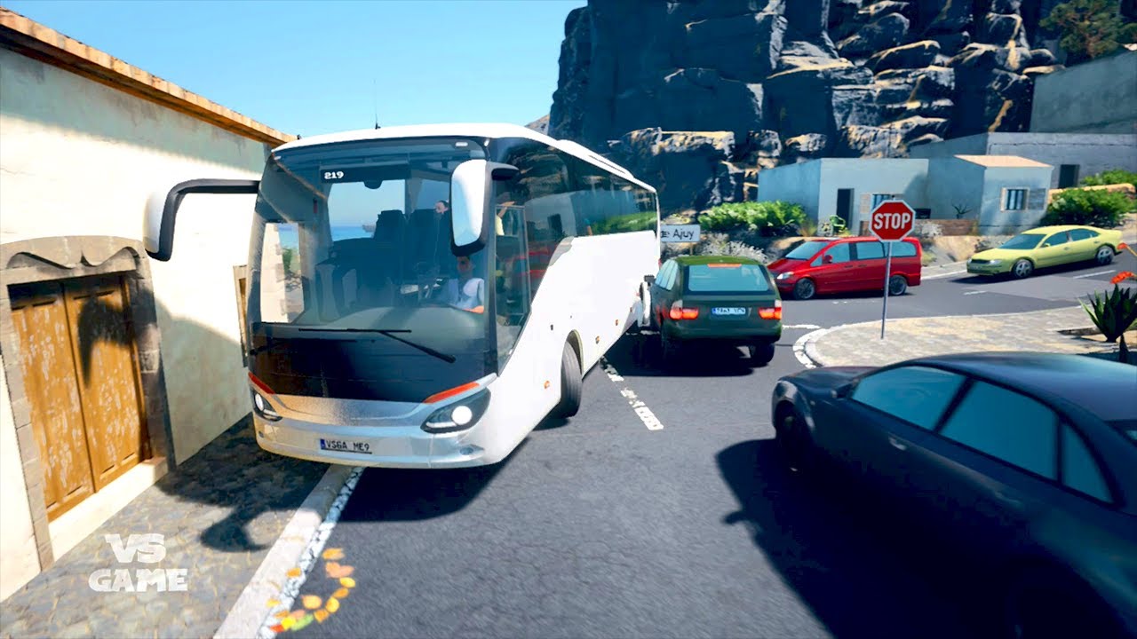 Setra ComfortClass S 515 HD First Transport - Realistic Coach Bus Simulator Gameplay