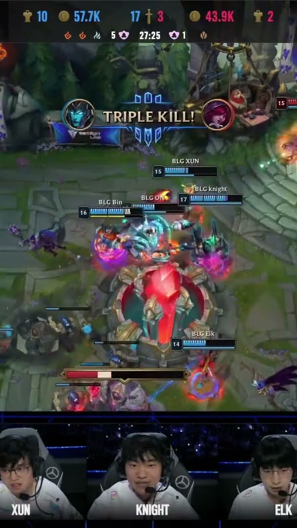 A Bilibili Gaming vence o Jogo 3 e está a uma vitória do título Mundial! #Worlds2024