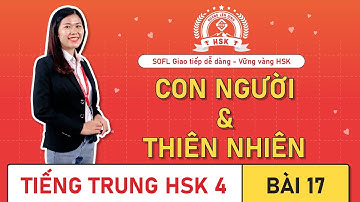 Giáo trình HSK 4 bài 17 : Con người và thiên nhiên | Bài khoá, ngữ pháp, bài tập.