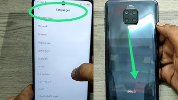 How to Change language in POCO M2 pro |Change Language XIAOMI Poco M2 Pro | input and Languages