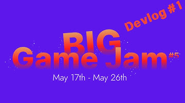 the big game jam 5 devlog 1 #gdevelop5