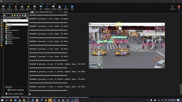 YOLOv5辨識台灣即時路況運行影片2