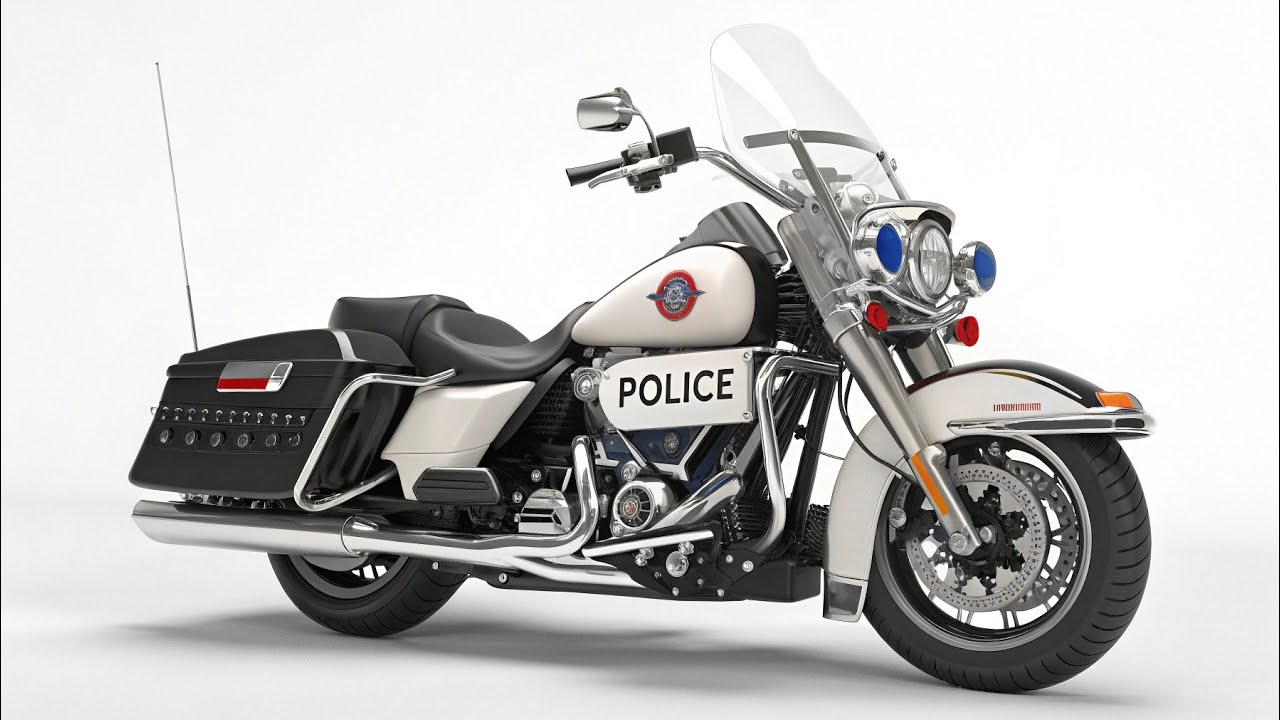 自動車 Harley-Davidson Police 1200 Harley-Davidson FLHP Road King 2026 American Police