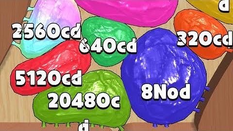 Blob Merge 3d - Gameplay Walkthrough Part 96 - All Max levels Unlock 4nod-8nod-16nod (Android, iOS)
