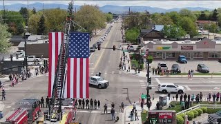 Procession, memorial service honors Deputy Tobin Bolter