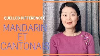 Différence entre le chinois et le cantonais